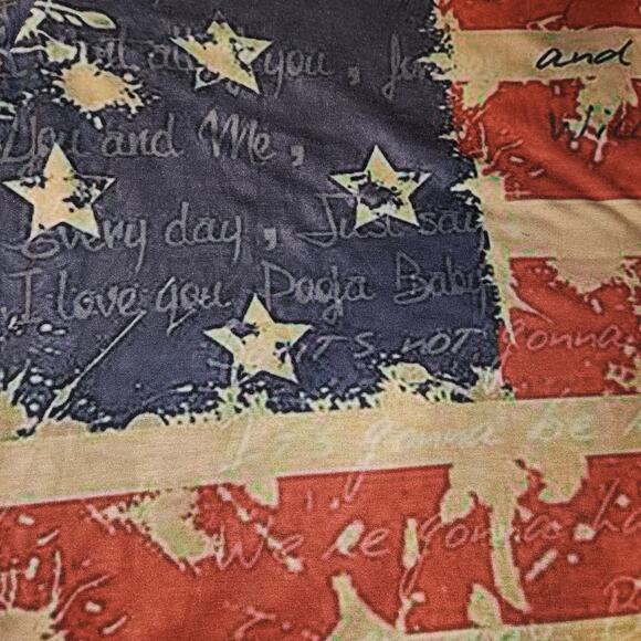 Men's Patriotic T-Shirt Size L - Picture 2 of 5